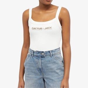 Nike Air Jordan Tavis Scott Cactus Jack Tank Top Bodysuit Size XL